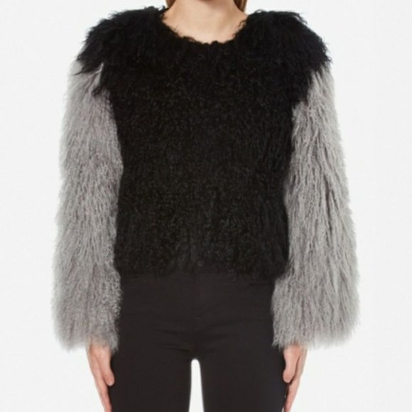 Charlotte Simone Jackets & Blazers - Charlotte Simone Mongolian Lamb Fur Coat Size S/M